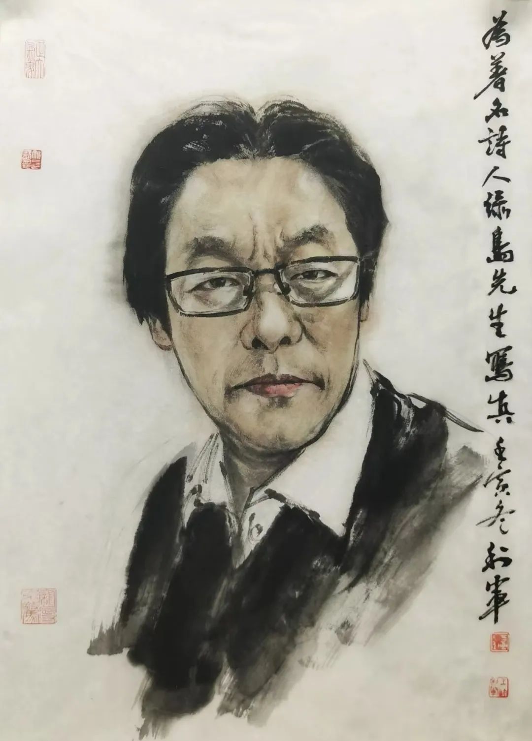 王利军·人物画 | 笔墨点滴之间渗透着依意取象的境界