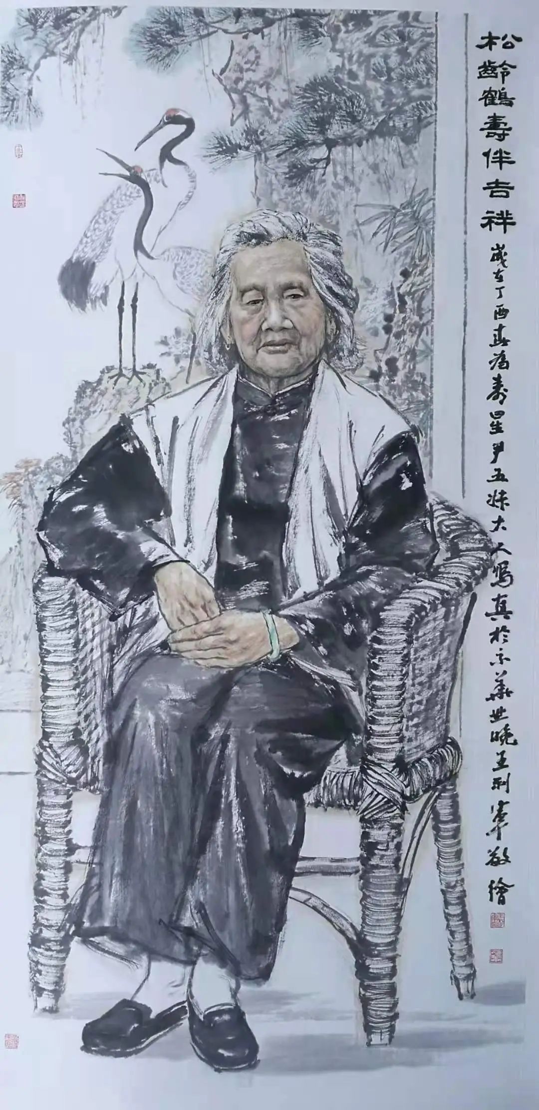 王利军·人物画 | 笔墨点滴之间渗透着依意取象的境界