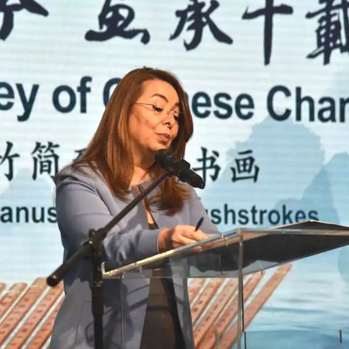 2025维也纳联合国中文日活动隆重举行——“从战国竹简到当代书画”让中国传统文化大放异彩
