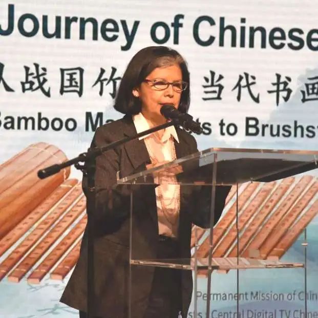 2025维也纳联合国中文日活动隆重举行——“从战国竹简到当代书画”让中国传统文化大放异彩