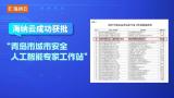 海纳云获批“青岛市城市安全人工智能专家工作站”