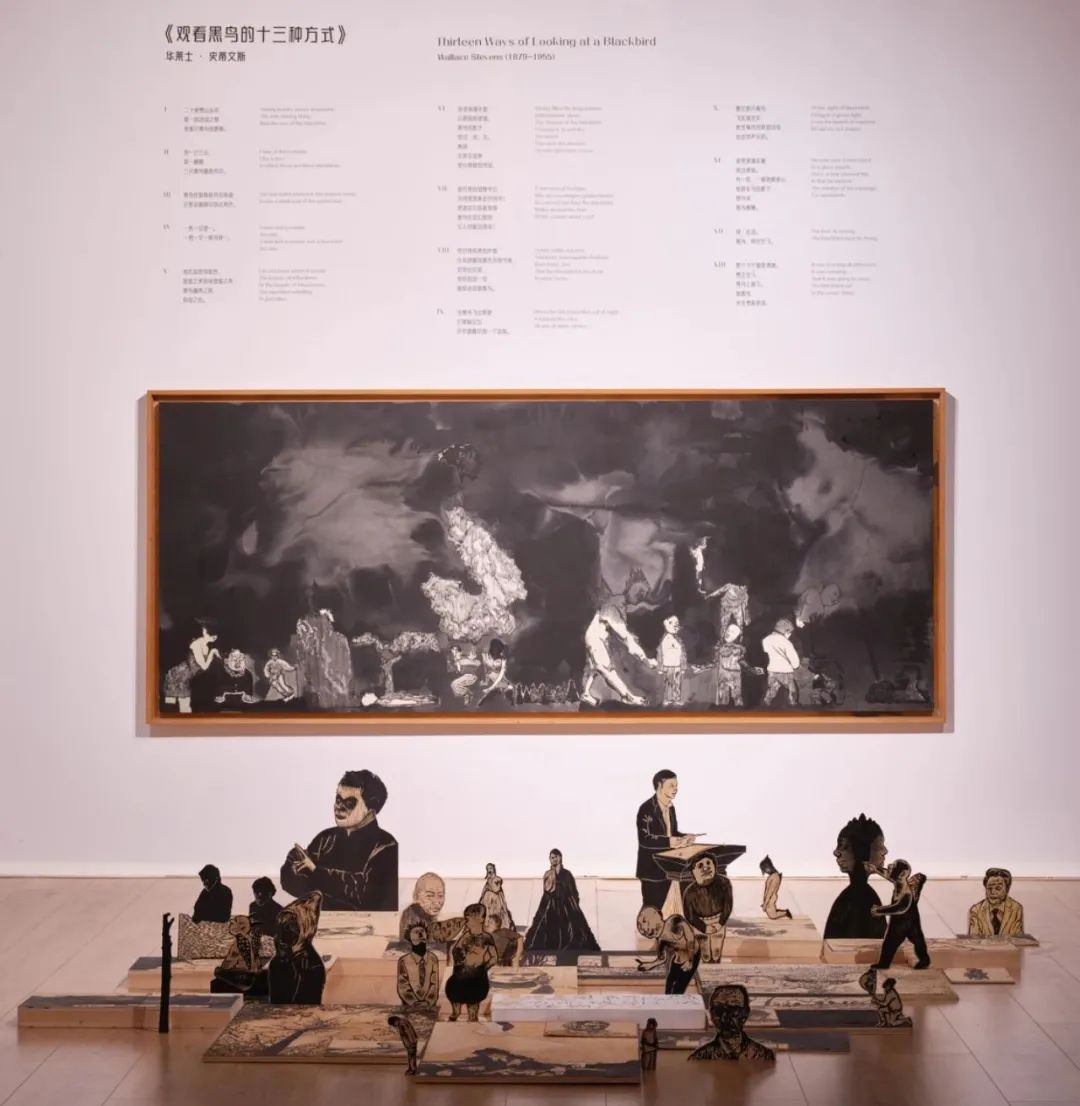 “木已成宙——康剑飞作品展”丨将木版画还原，直接和工业合成板材的木料特性对话