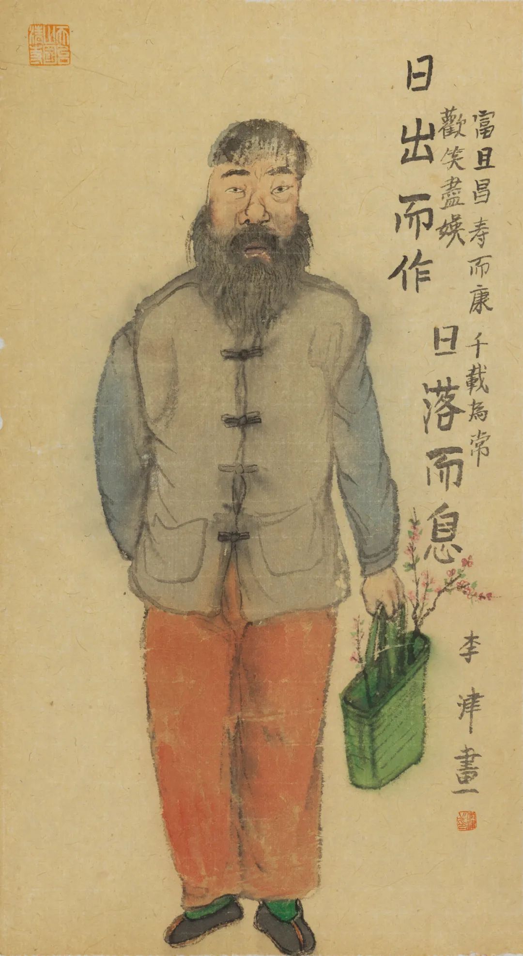 李津：我的画是拙和巧的结合