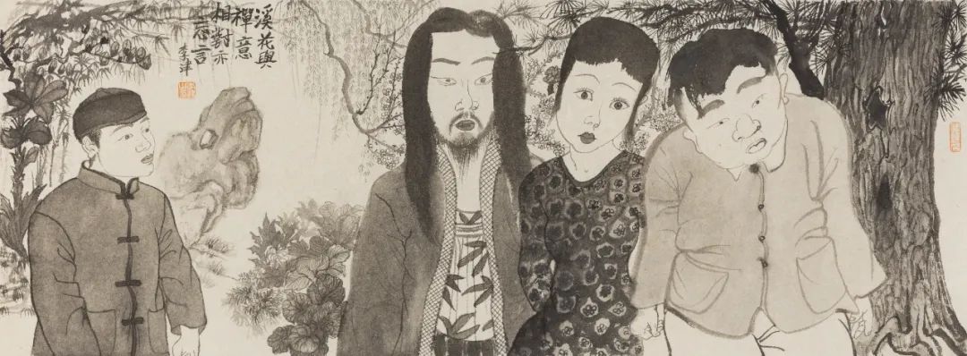 李津：我的画是拙和巧的结合