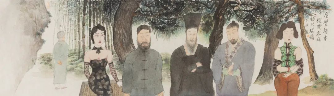李津：我的画是拙和巧的结合