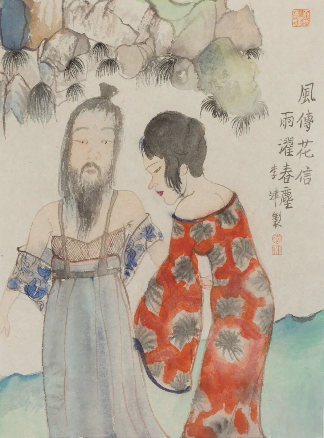 李津：我的画是拙和巧的结合