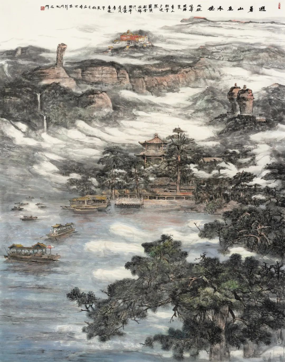 祁海峰《避暑山庄承德》 | 遗韵华章——中国世界文化遗产主题创作特邀展展播