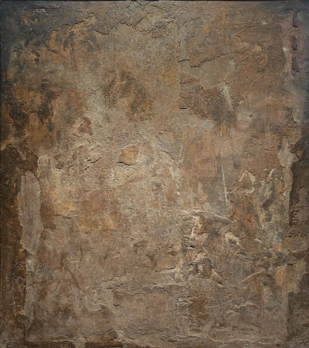 “第三届黑龙江省综合材料绘画作品双年展”昨日在哈尔滨师范大学美术馆开幕
