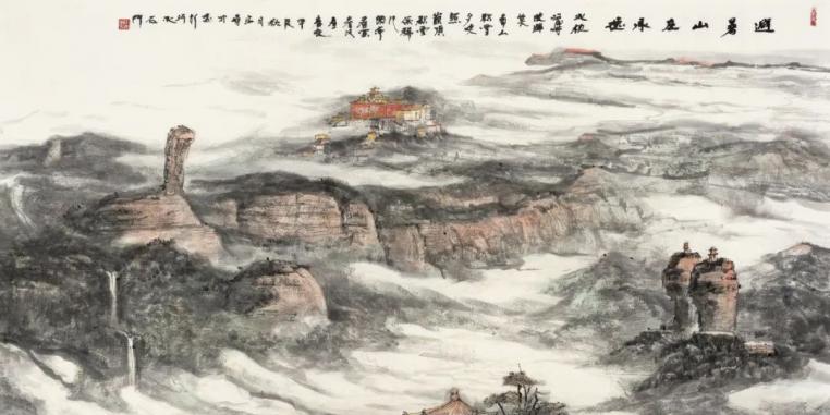 祁海峰《避暑山庄承德》 | 遗韵华章——中国世界文化遗产主题创作特邀展展播