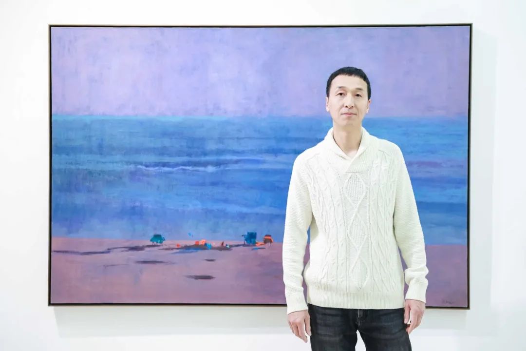 “四象・无界——四人联展” | 对话吕洪樑：大海总能引发我某种特殊的情绪