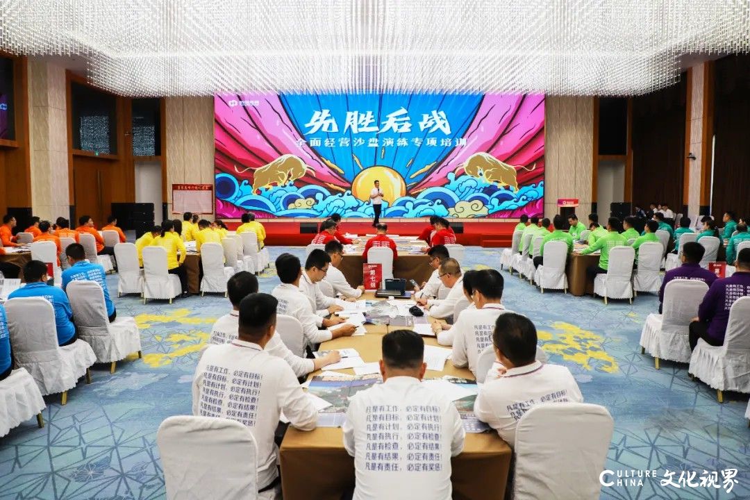 潍坊恒信集团举行“先胜后战——全面经营沙盘演练专项培训”活动