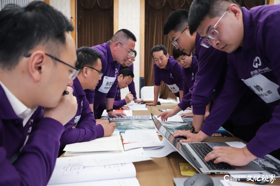 潍坊恒信集团举行“先胜后战——全面经营沙盘演练专项培训”活动