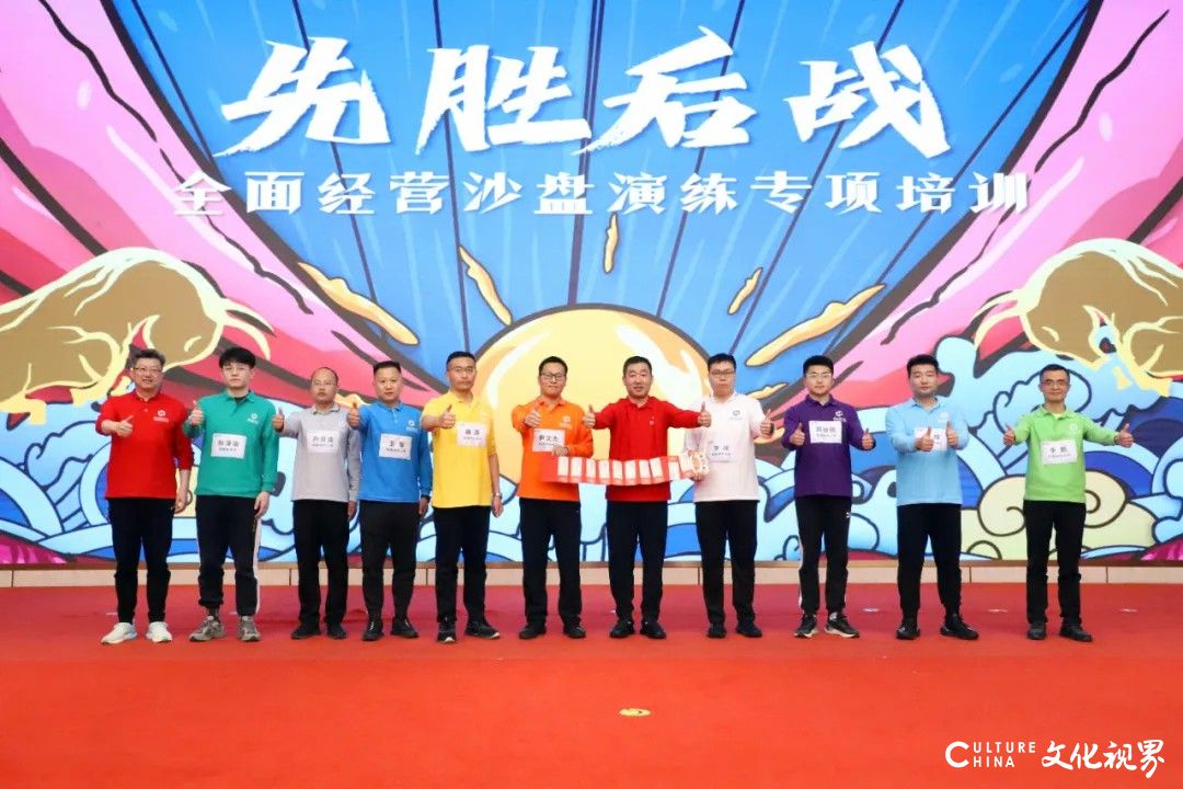 潍坊恒信集团举行“先胜后战——全面经营沙盘演练专项培训”活动