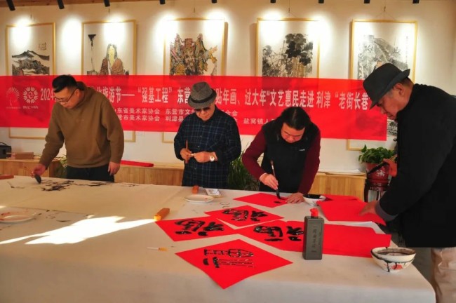 各种文艺活动和艺术实践将传统文化与现代文旅融合——东营老街长巷乡村美术馆赋能乡村文化振兴有“实料”