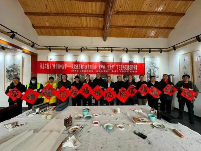 各种文艺活动和艺术实践将传统文化与现代文旅融合——东营老街长巷乡村美术馆赋能乡村文化振兴有“实料”