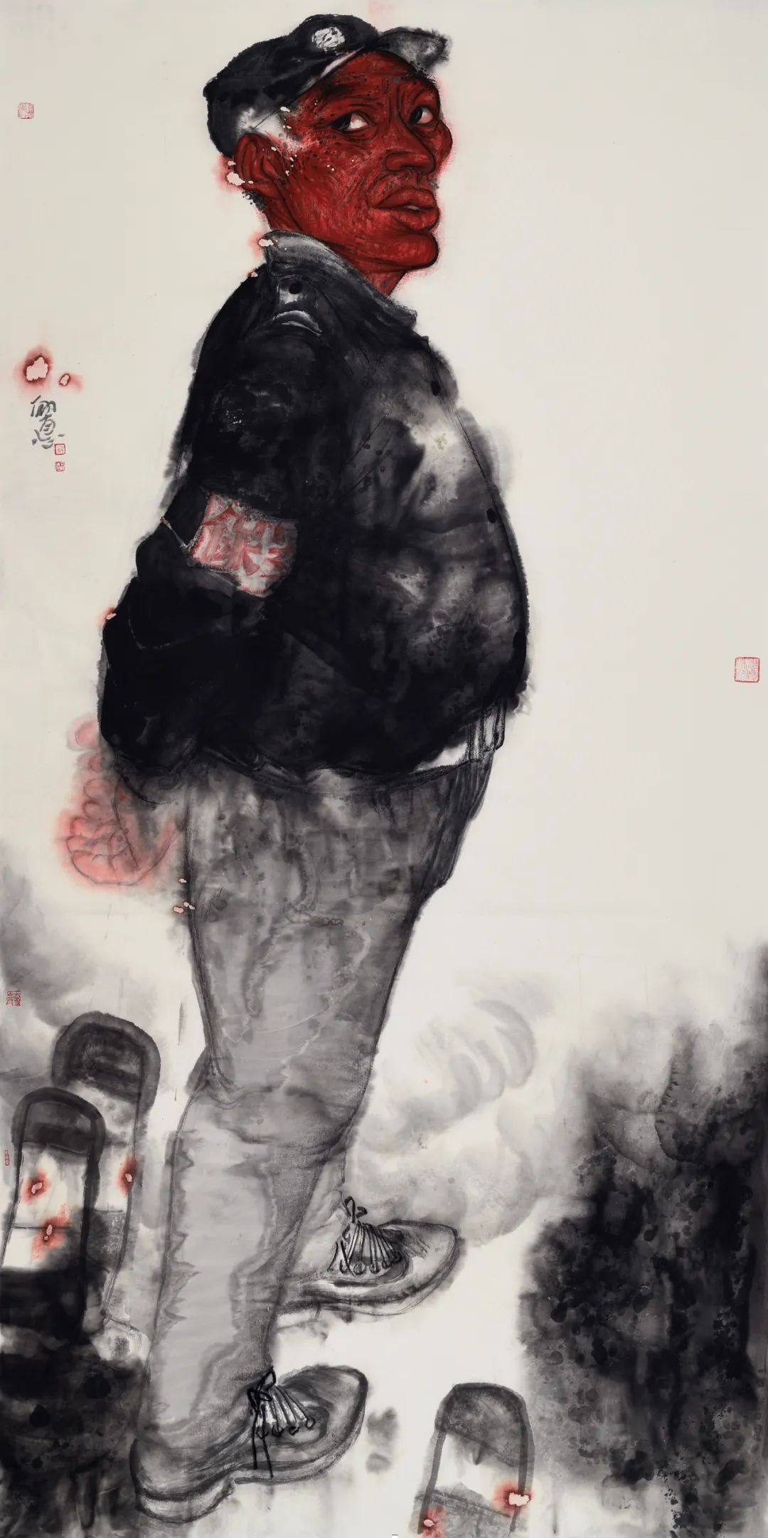 秦嗣德·现代水墨人物画 | 直抵生命的表达，彰显普适性的生存意识和生命本能