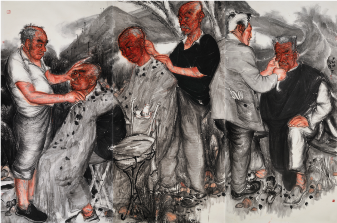 秦嗣德·现代水墨人物画 | 直抵生命的表达，彰显普适性的生存意识和生命本能