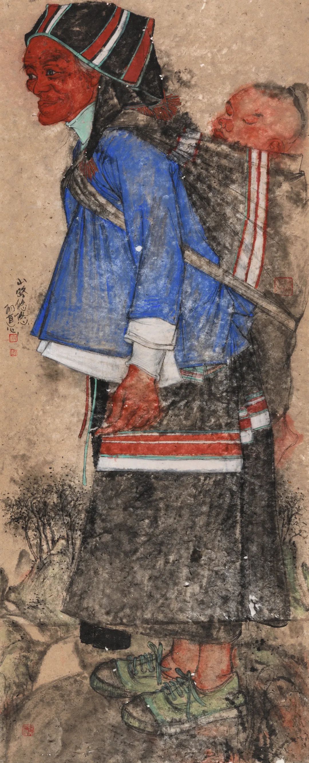 秦嗣德·现代水墨人物画 | 直抵生命的表达，彰显普适性的生存意识和生命本能