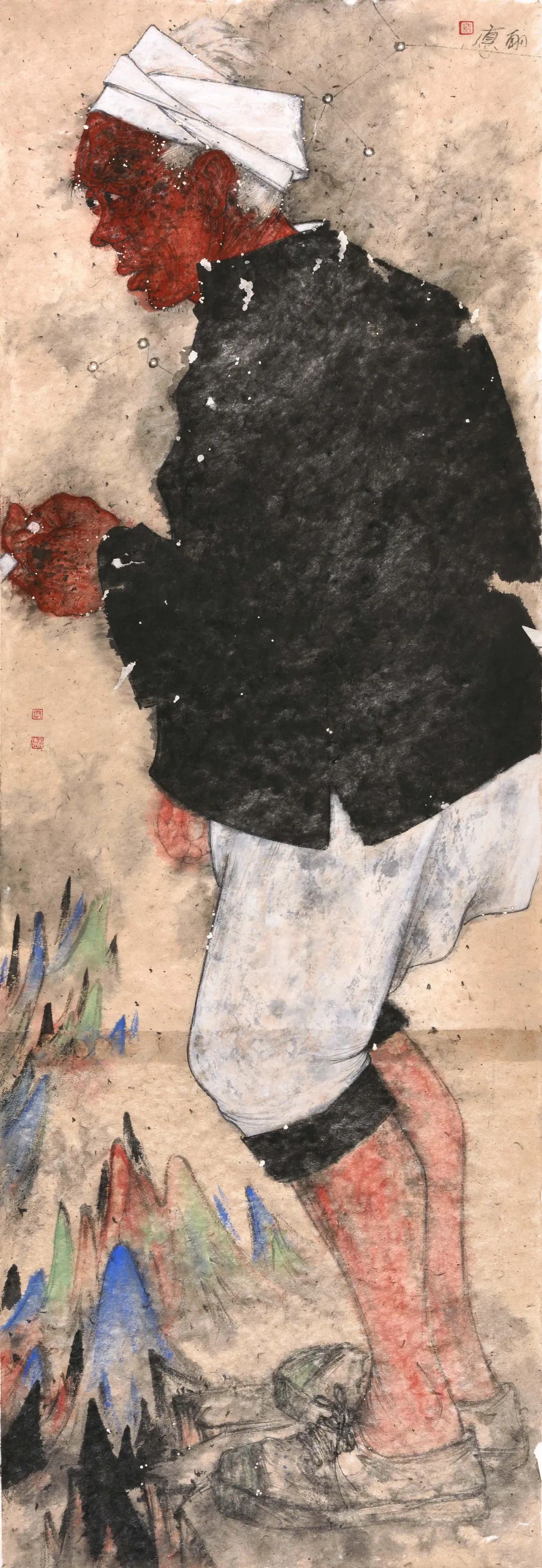 秦嗣德·现代水墨人物画 | 直抵生命的表达，彰显普适性的生存意识和生命本能