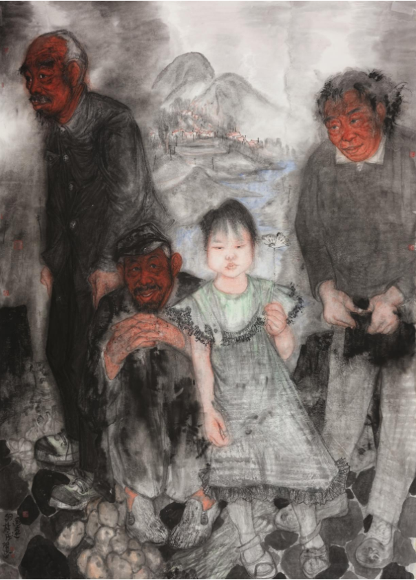秦嗣德·现代水墨人物画 | 直抵生命的表达，彰显普适性的生存意识和生命本能
