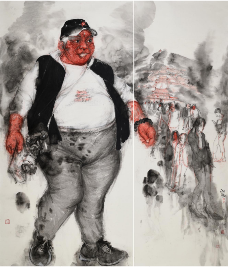 秦嗣德·现代水墨人物画 | 直抵生命的表达，彰显普适性的生存意识和生命本能