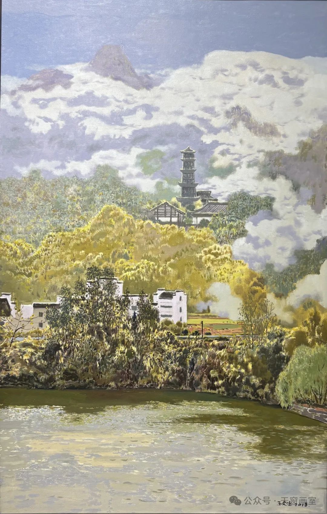 王文生·风景油画 | 不喧哗，不刻意，却在润物无声中抵达心灵的深处