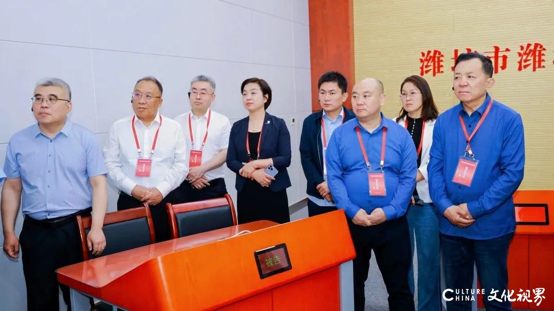 康桥律所首席合伙人张巧良受邀参加山东法院视察调研工作