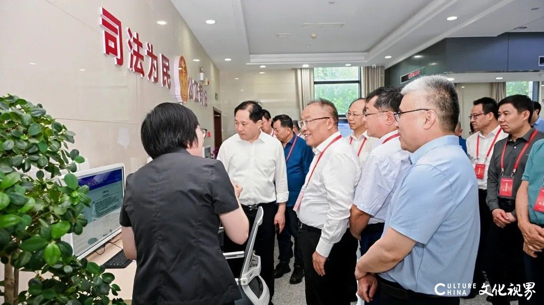 康桥律所首席合伙人张巧良受邀参加山东法院视察调研工作