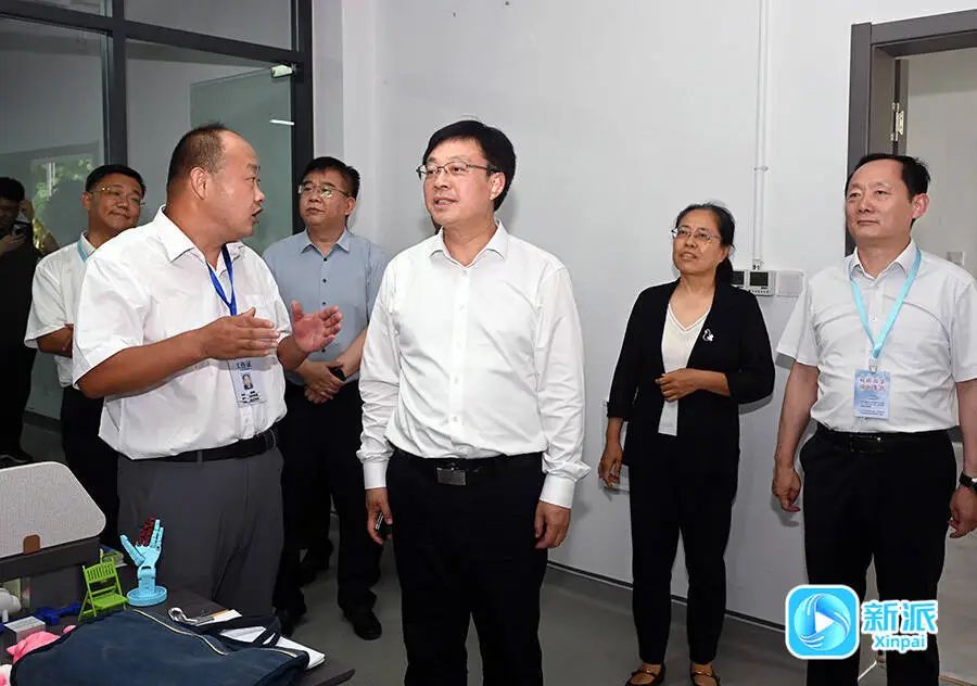 潍坊市委书记刘运到潍坊职业学院滨海校区调研职教工作