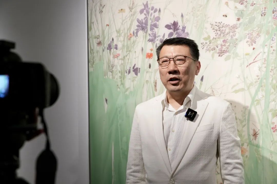 “滴翠——李恩成作品展”在济南京行艺术馆开幕，展期至7月8日