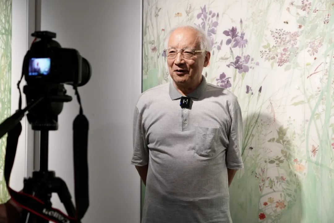 “滴翠——李恩成作品展”在济南京行艺术馆开幕，展期至7月8日