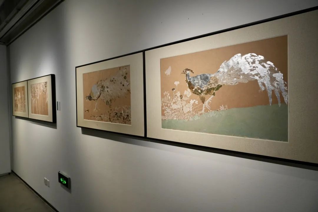 “滴翠——李恩成作品展”在济南京行艺术馆开幕，展期至7月8日