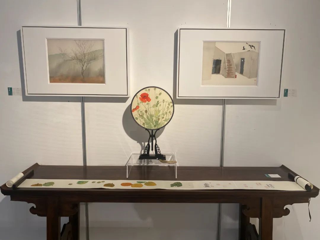 “滴翠——李恩成作品展”在济南京行艺术馆开幕，展期至7月8日