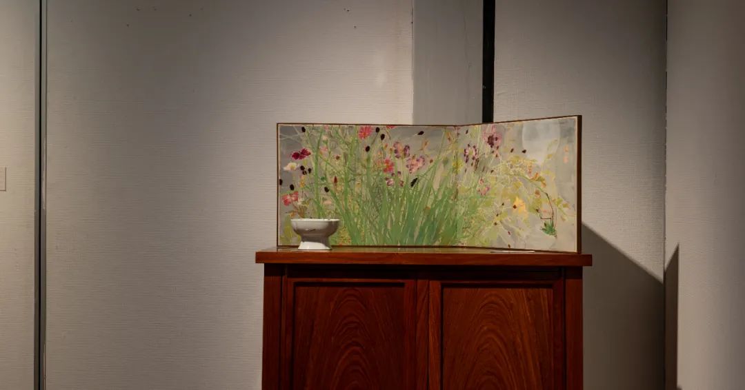 “滴翠——李恩成作品展”在济南京行艺术馆开幕，展期至7月8日