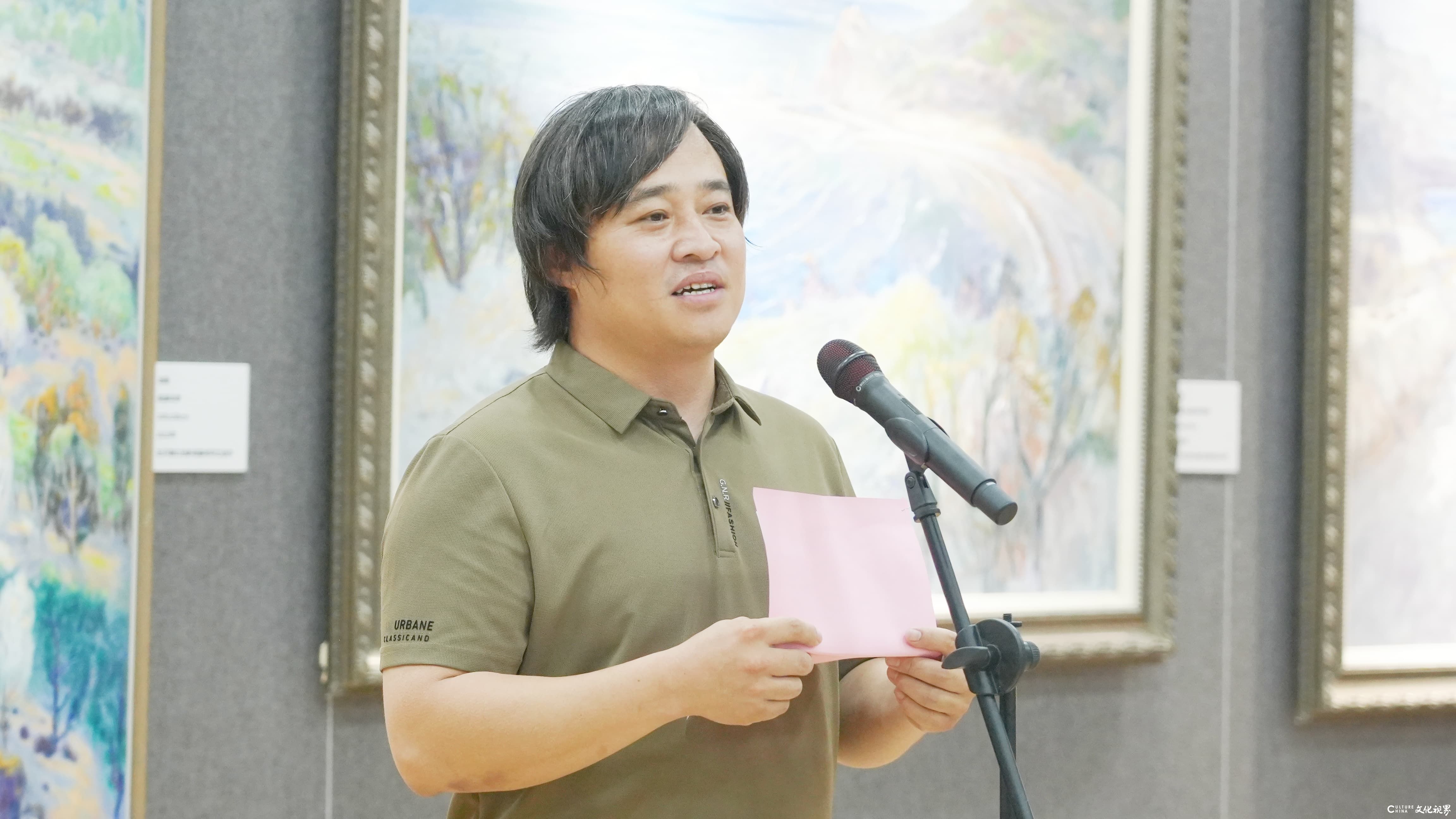“教学相长——李平从教三十五年美术教学回顾展”今日在山东大学中心校区开幕