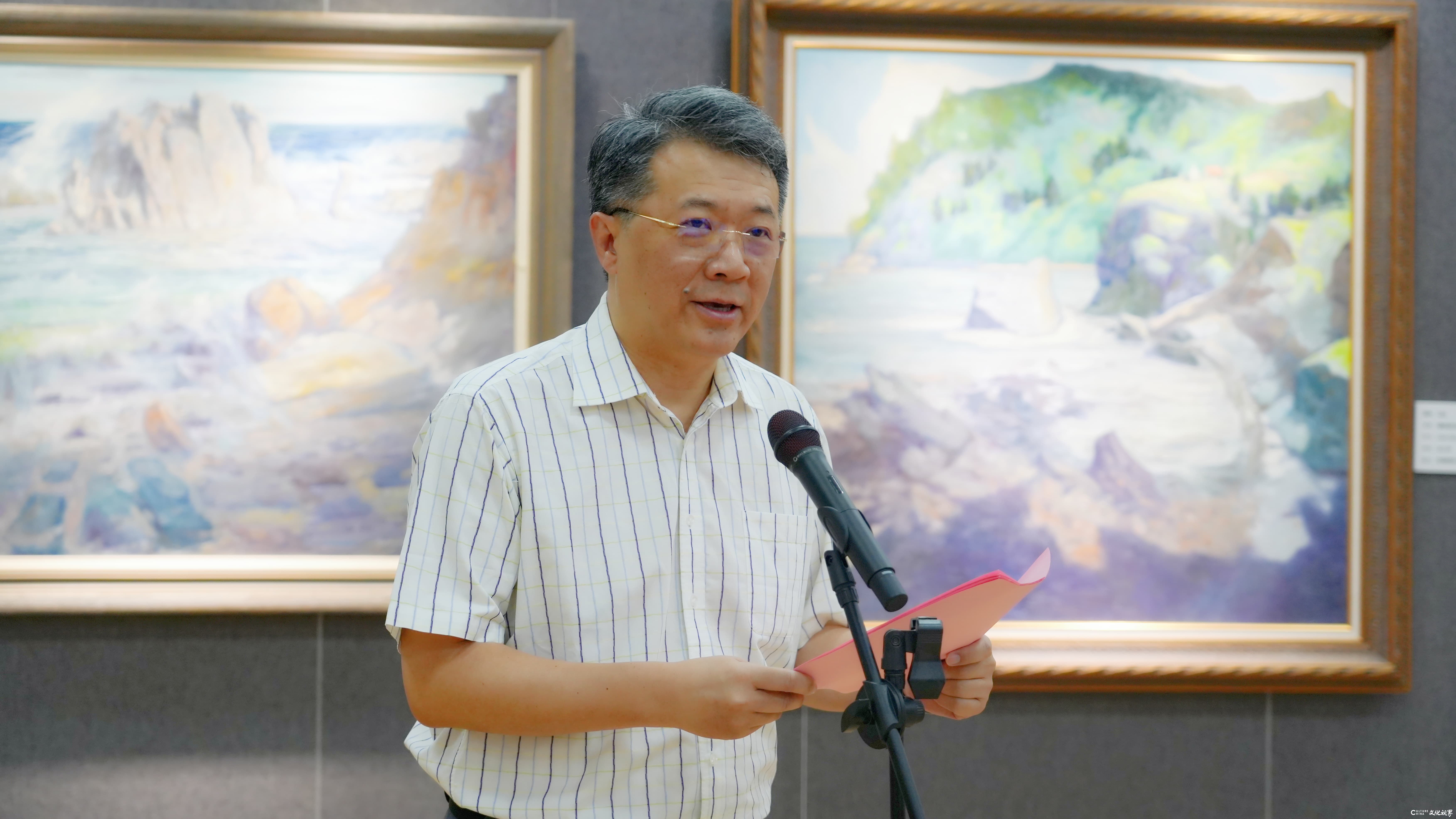 “教学相长——李平从教三十五年美术教学回顾展”今日在山东大学中心校区开幕