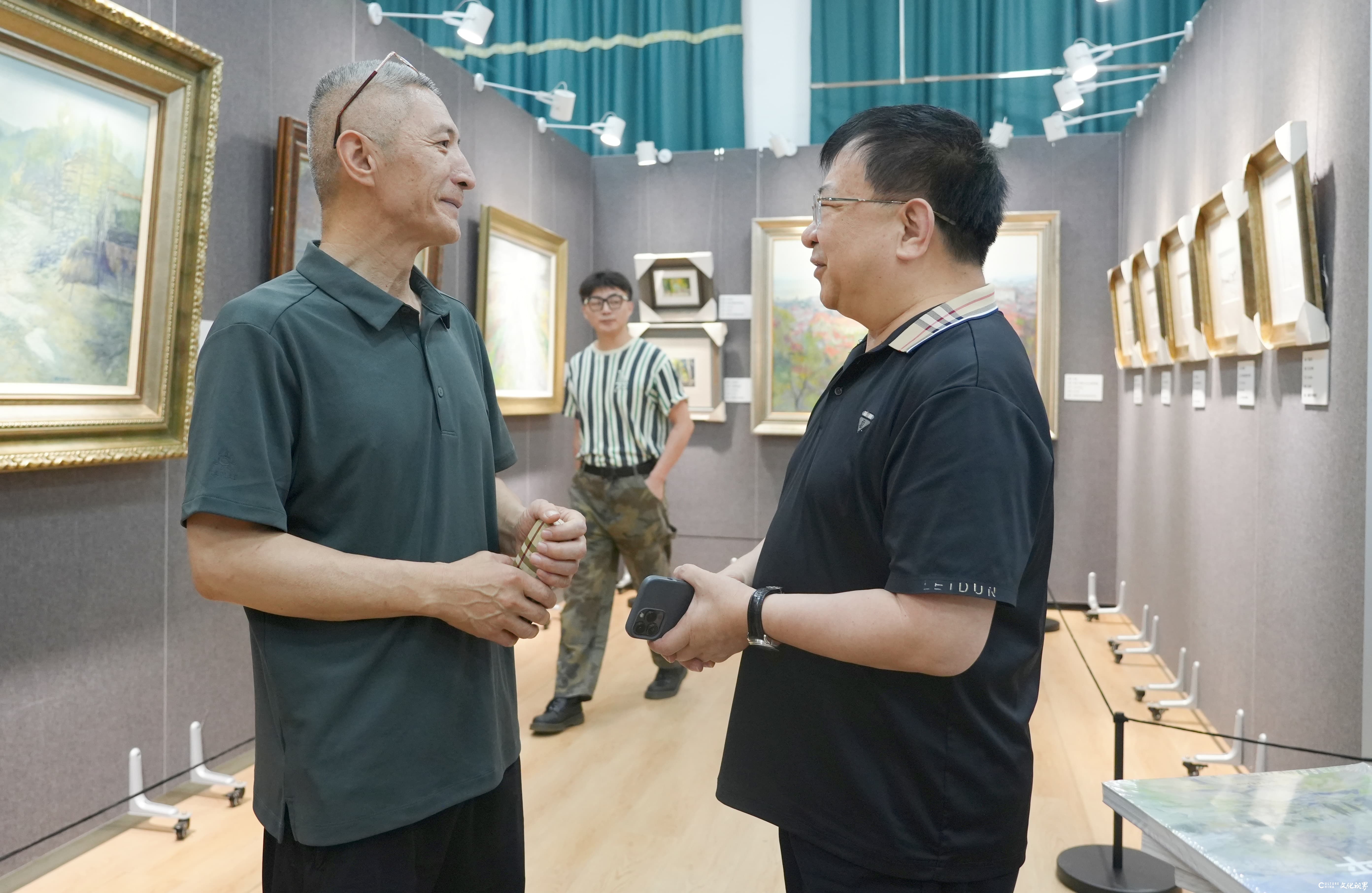 “教学相长——李平从教三十五年美术教学回顾展”今日在山东大学中心校区开幕