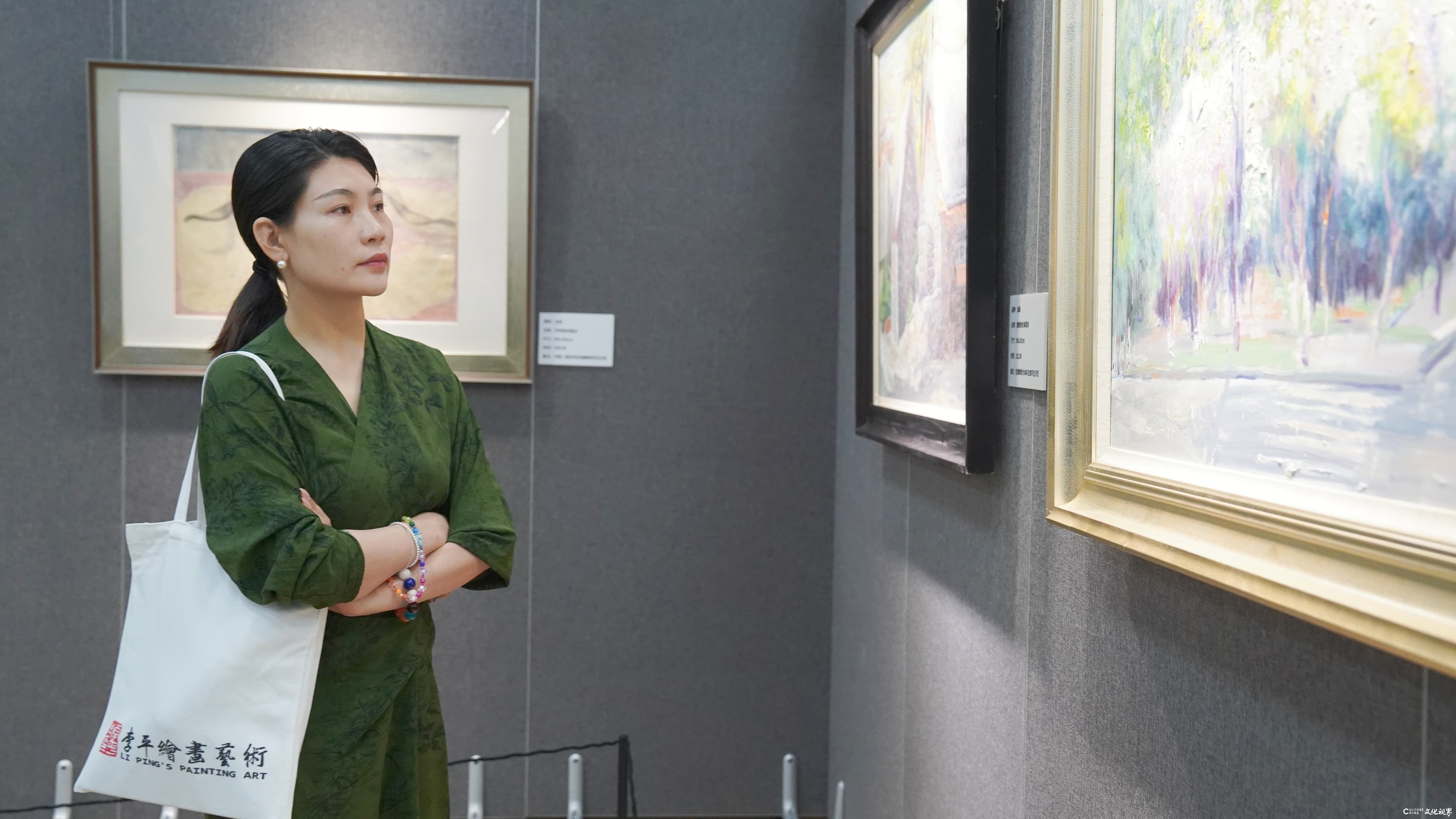 “教学相长——李平从教三十五年美术教学回顾展”今日在山东大学中心校区开幕