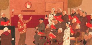 【DeepSeek谈艺】李传真·工笔画 | 在时代褶皱里雕刻平凡生命的诗性
