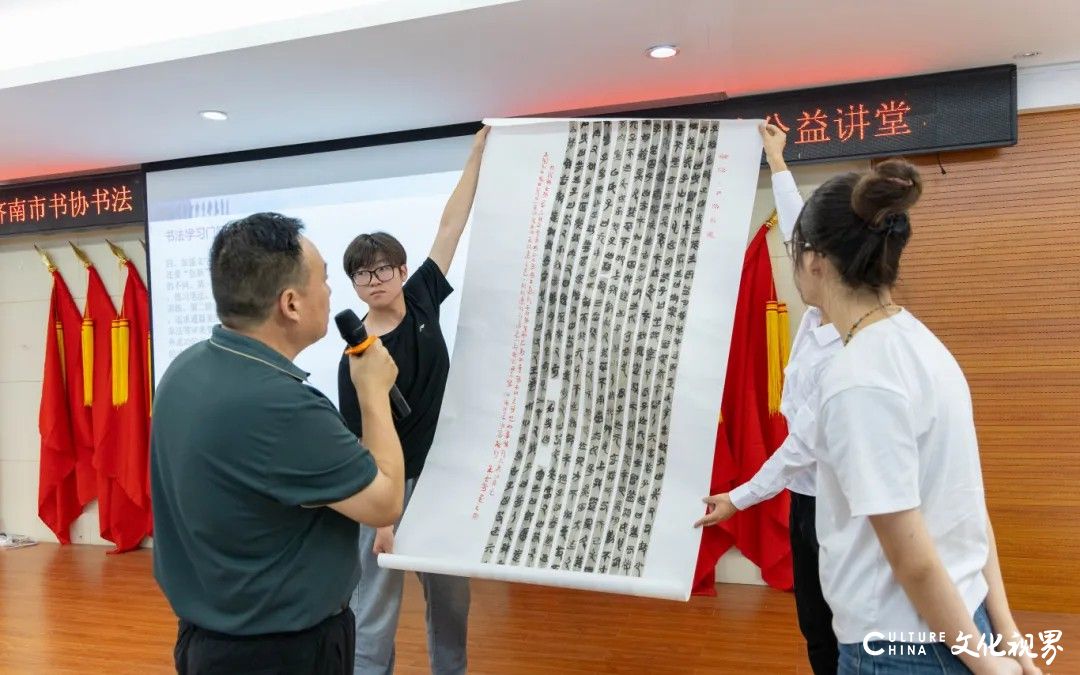 “迎七一” 济南市书协书法名家进校园纪实：翰墨泉城公益讲堂交流笔会在山东工程职业技术大学举行