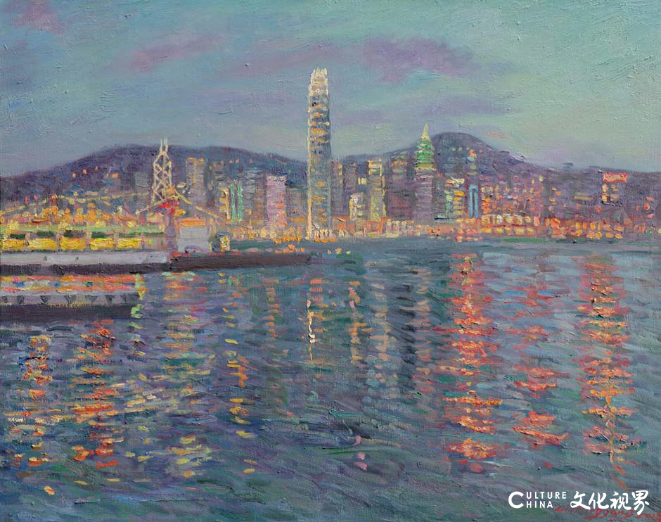 【DeepSeek谈艺】林鸣岗·油画 | 光色之间的东西方艺术交响