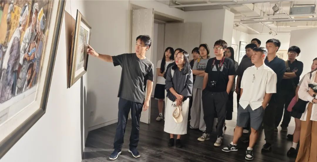 2025年度国家艺术基金资助项目“新征程 新篇章——全国架上连环画作品巡展”第二站在湖北美术学院开幕
