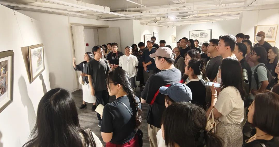 2025年度国家艺术基金资助项目“新征程 新篇章——全国架上连环画作品巡展”第二站在湖北美术学院开幕