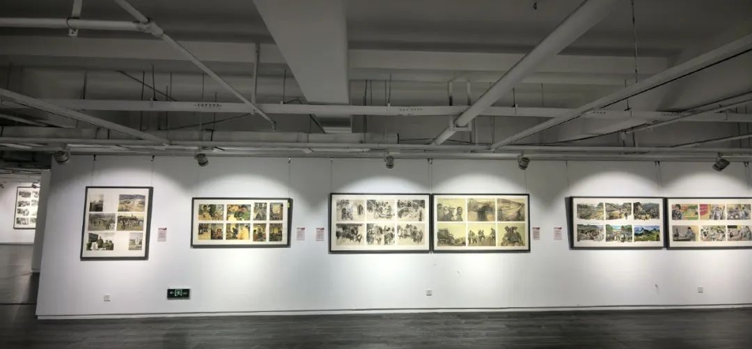 2025年度国家艺术基金资助项目“新征程 新篇章——全国架上连环画作品巡展”第二站在湖北美术学院开幕
