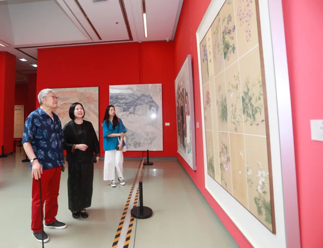 “回溯——广州画院暨青苗计划文献晋京展”在中国国家画院美术馆开幕