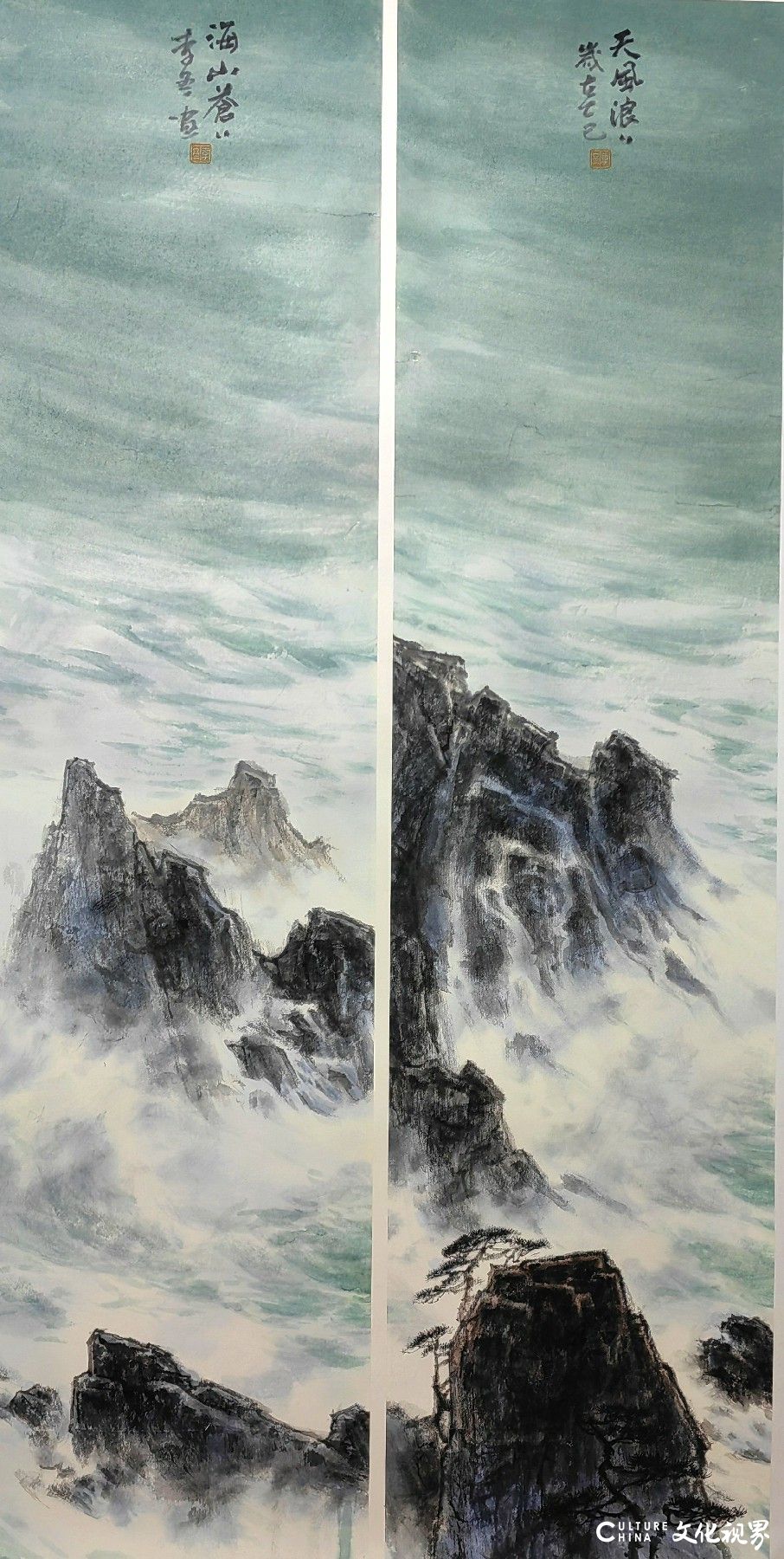 遗韵华章——中国世界文化遗产主题创作特邀展展播 | 李冬《黄渤海候鸟栖息地》：敬畏自然，绘就和谐共生画卷