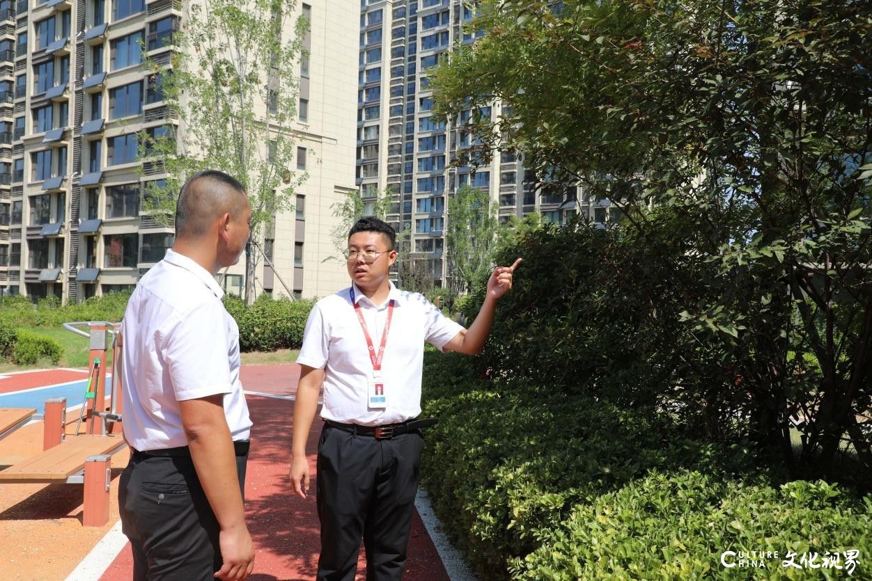滨州沾化区物业办和富世社区领导调研恒信大都会，助力物业服务提质升级