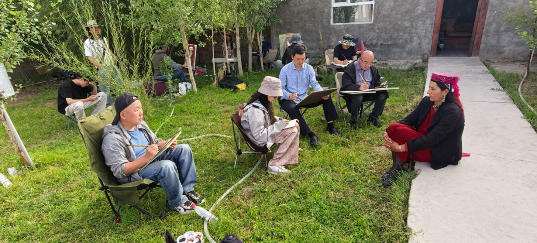 笔墨绘边疆，丹青铸同心——中国美术家协会“深入生活、扎根人民”大采风（新疆段）活动侧记