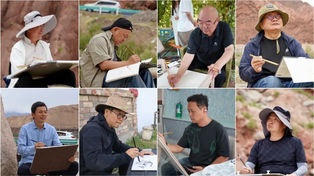 笔墨绘边疆，丹青铸同心——中国美术家协会“深入生活、扎根人民”大采风（新疆段）活动侧记