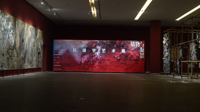 “睹物与凝思——郭振宇艺术展”引观展热潮，展期延至8月10日